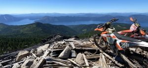 KTM over Idaho
