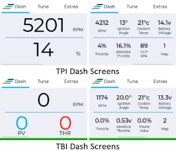 tsp erm dash display