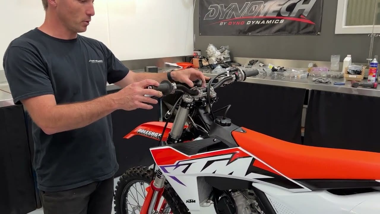 KTM125SX 2023 TBI first dyno runs