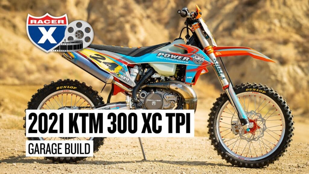 2021 KTM 300 XC TPI Off-Road Motocross Project Bike | Garage Build