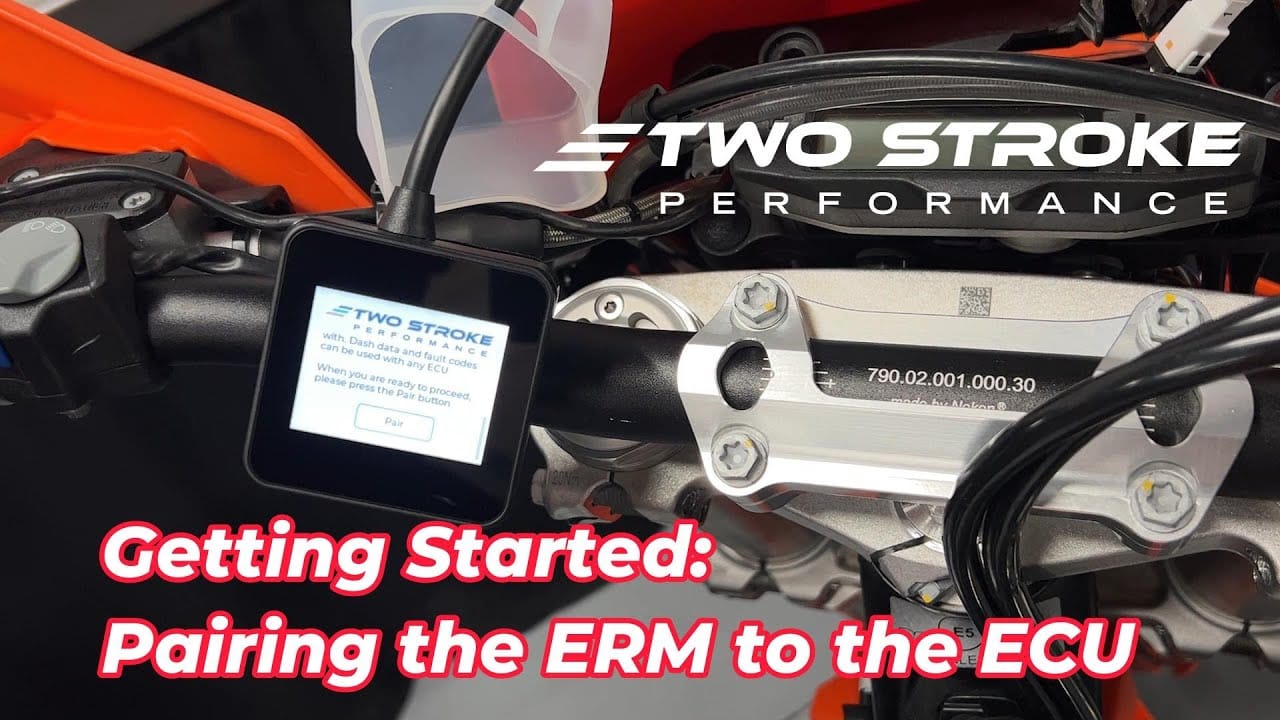 Getting Started 5 - Pairing the ERM to the ECU