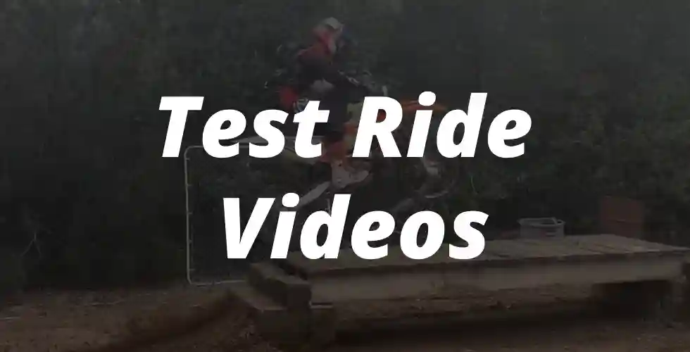 video cover test rides